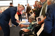 Zväčšiť fotografiu - Na župnom úrade vyzdvihli dôležitosť protifašistického odboja - DSC_9085