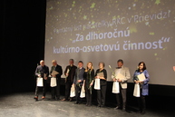Najväčšia koncentrácia významných osobností pôsobiacich na poli kultúry v regióne hornej nitry bola v piatok večer v dome kultúry v prievidzi - IMG_5597