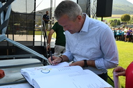 Zväčšiť fotografiu - Seniori z považskej bystrice si zašportovali na desiatom ročníku olympiády - DSC_7096