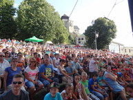 Skončil sa 20. ročník trenčianskych hradných slávností - 1. Spokojní účastníci galaprogramu