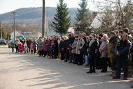 Zväčšiť fotografiu - Spomienku otvorili minútou ticha za vojnové obete - TSK_Cetuna 77 výročie SNP_mini-13