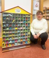 Zväčšiť fotografiu - Sté výročie trenčianskej knižnice oslávené stovkou jedinečných origami.