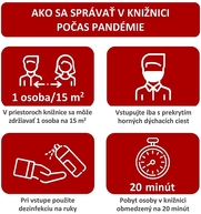 Zväčšiť fotografiu - Svoje brány verejnosti otvorili dve župné knižnice, múzeum, hvezdáreň, pridá sa aj galéria - Ako_sa_spravat_v_kniznici_-_27.1.2021
