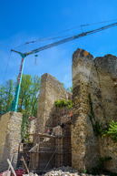 Zväčšiť fotografiu - Takto sa vďaka projektu župy mení trenčiansky hrad - DSC_2386