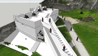Zväčšiť fotografiu - Trenčiansky hrad čaká v najbližších mesiacoch rozsiahla modernizácia - Kavalier - vizuál (2)