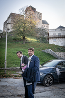 Zväčšiť fotografiu - Trenčiansky hrad láka nielen turistov, ale aj seriálových tvorcov - N64A6704