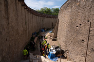 Zväčšiť fotografiu - Trenčiansky hrad už od polovice leta môžete navštíviť aj z jeho južnej strany - 20200507_TSK_TN_042w
