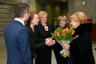 Trenčiansky kraj má vlastného koordinátora pre kultúru, novú výzvu na pôde župy predstavila osobne ministerka kultúry - 20190305_TSK_ministerka_Lassakova_004w