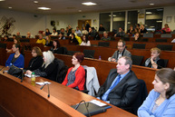 Trenčiansky kraj má vlastného koordinátora pre kultúru, novú výzvu na pôde župy predstavila osobne ministerka kultúry - 20190305_TSK_ministerka_Lassakova_017w