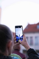 Zväčšiť fotografiu - Trenčín vo svetle reflektorov