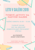V bazovského galérii si môžete užiť leto počas víkendov úplne zadarmo - LETO 19 sm
