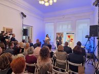 Zväčšiť fotografiu - V župnej galérii odštartoval týždeň slovenských knižníc - 20230306_131229