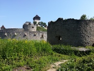 Zväčšiť fotografiu - Výstrel z trebuchetu slávnostne otvoril zrekonštruovanú južnú časť hradieb - TREBUCHET_slávnostné spustenie prác (7)