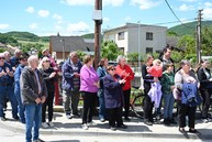 Zväčšiť fotografiu - Významného dňa pre obec drietoma sa zúčastnil aj trenčiansky župan