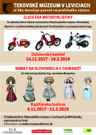 Zbierkový poklad vlastivedného múzea v považskej bystrici sa nachvíľu presťahoval do levíc - Výstava v Leviciach