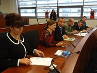 Pracovné rokovanie zástupcov trenčianskeho samosprávneho kraja a rady zlínskeho kraja - DSC02423