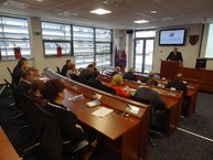 Pracovné rokovanie zástupcov trenčianskeho samosprávneho kraja a rady zlínskeho kraja - DSC02435