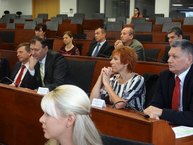 Pracovné rokovanie zástupcov trenčianskeho samosprávneho kraja a rady zlínskeho kraja - DSC02437