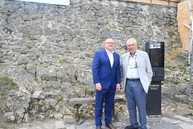 Zväčšiť fotografiu - Ronald weiser sa po rokoch opäť vrátil na trenčiansky hrad