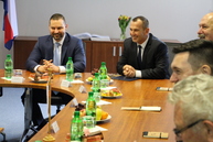Trenčiansky župan sa dnes prvýkrát stretol s novozvoleným hejtmanom juhomoravského kraja bohumilom šimekom - IMG_2474