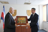 Trenčiansky župan sa dnes prvýkrát stretol s novozvoleným hejtmanom juhomoravského kraja bohumilom šimekom - IMG_2601