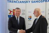 Trenčiansky župan sa dnes prvýkrát stretol s novozvoleným hejtmanom juhomoravského kraja bohumilom šimekom - IMG_2712