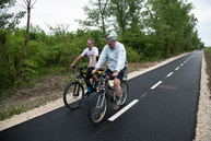 Zväčšiť fotografiu - Ďalšie cyklotrasy v kraji vzniknú tu! - 20180525_HORNA_STREDA_cyklotrasa_074w