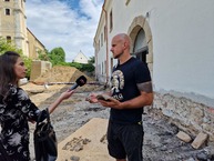 Zväčšiť fotografiu - Draškovičov kaštieľ sa stal náleziskom archeologických artefaktov - 20230721_131351