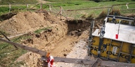 Na cyklotrase vedúcej z trenčianskeho hradu do nemšovej aktuálne sypú konštrukčné vrstvy - IMG_20190825_121225