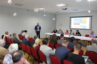 Transformáciu regiónu hornej nitry i rozpracovaný akčný plán bližšie predstavila panelová diskusia, prvé verejné prerokovanie hostila handlová - IMG_0732