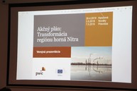 Transformáciu regiónu hornej nitry i rozpracovaný akčný plán bližšie predstavila panelová diskusia, prvé verejné prerokovanie hostila handlová - IMG_0754
