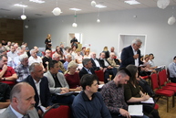 Transformáciu regiónu hornej nitry i rozpracovaný akčný plán bližšie predstavila panelová diskusia, prvé verejné prerokovanie hostila handlová - IMG_0773