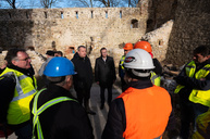 Zväčšiť fotografiu - Trenčiansky hrad odkryje vďaka projektu trebuchet viacero nových zákutí - 20200224_TN_hrad_034w_zmensena