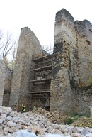 Zväčšiť fotografiu - Trenčiansky hrad ponúka nové výhľady i novosprístupnené zákutia - pred reko8