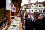 Zväčšiť fotografiu - Z námestia v trenčíne rozvoniaval les