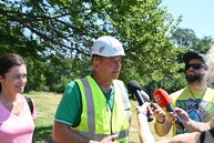 Zväčšiť fotografiu - Začala výstavba 30-metroej rozhľadne