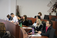 Žiadatelia o eurofondy sa dnes na župnom úrade dozvedeli viac aj o novinkách pri podávaní žiadostí o nfp v rámci programu spolupráce interreg v-a sk-cz - IMG_4727
