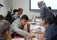 Ako správne zaviesť participatívne rozpočty na svojich školách sa naučila aj druhá polovica koordinátorov a riaditeľov unikátneho projektu - IMG_0056