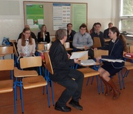 Biologická olympiáda pre stredoškolákov sa premiérovo konala v priestoroch trenčianskej univerzity alexandra dubčeka - P3220095