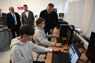 Zväčšiť fotografiu - Budúcnosť strojárstva: súťaž hostili z modernizovaných priestorov