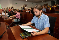 Čerstvých absolventov jilemáku vystrojil do života aj trenčiansky župan - 20180530_TSK_vysvedcenia_048w