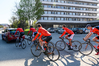 Cyklistický tím strednej športovej školy v trenčíne má úplne nový elektromobil, ocenenie si dnes prevzali aj najlepší športovci - 20190416_SS╠îS╠î_Cyklisti_elektromobil_037w