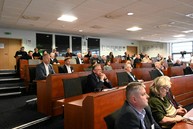 Zväčšiť fotografiu - Diskutovalo sa o podnikateľskom prostredí i vzdelávaní v trenčianskom kraji