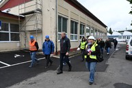 Zväčšiť fotografiu - Do nového školského roka vstúpia s vynovenou telocvičňou
