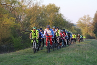 Druhý ročník cyklistického projektu vrchárska koruna trenčianska odštartovali nočným výjazdom na hrad beckov - IMG_6832