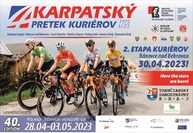 Zväčšiť fotografiu - Karpatské preteky kuriérov povedú aj trenčianskym krajom - plagat