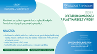 Zväčšiť fotografiu - Krajské štipendium: kam na strednú v považskobystrickom a púchovskom okrese? - KŠ_K_operátor gumárskej výroby-01