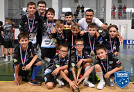 Zväčšiť fotografiu - Mládežnícky turnaj ovládli otrokovice, bulldogs brno a florko košice - 57