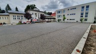 Multifunkčné ihrisko na gymnáziu v púchove už aj s hracou plochou - 20190813_142114