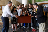 Na dubnickej strednej priemyselnej škole už zajtra začínajú práce na komplexnej rekonštrukcii strechy - 20170530_DUBNICA_TSK_foto_Radovan_Stoklasa_098w